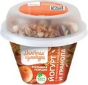 Йогурт МОЛОЧНАЯ КУЛЬТУРА с абрикосом, миндалем с гранолой и изюмом 2,7–3,5%, без змж, 190г