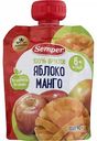 Пюре Semper Яблоко-манго 6+ месяцев, 90 г
