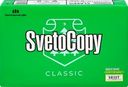 Бумага для офисной техники SVETOCOPY A4 80г/м2, 500 листов