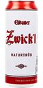 Пиво Eibauer Zwick'l Naturtrub светлое нефильтрованное 5,2 % алк., Германия, 0,5 л