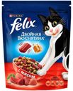 Сухой корм для кошек Felix Двойная вкуснятина с мясом, 300 г