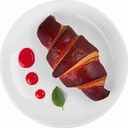 Круассан цветной с малиновой начинкой, 80 г