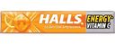 Карамель леденцовая Halls Апельсин и витамин C, 25г