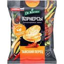 Чипсы Dr.Korner кукурузно-рисовые с тайским острым сладким перцем, 50г