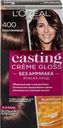 Краска-уход для волос CASTING CREME GLOSS 400 Каштан, без аммиака, 180мл