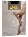 Колготки Omsa Lady 40 чёрный, р.4 (L)