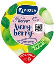БЗМЖ Йогурт Viola Very Berry зеленое яблоко 2,6% 180г