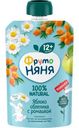 Пюре Фрутоняня из яблок и облепихи с ромашкой, 90г