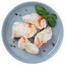 Краб камчатский мясо розочки варено-мороженный, 250г