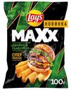 Чипсы Lays Maxx Двойной гамбургер 100г