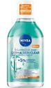 Вода Nivea Derma Skin Clear мицеллярная для лица глаз и губ 400мл