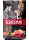 Корм для собак сухой Dog&Man Универсальный Говядина, 600 г