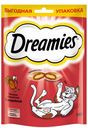 Лакомство DREAMIES  для взрослых кошек с добавлением индейки