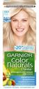 Крем-краска для волос Color Naturals, оттенок 1001 «пепельный ультраблонд», Garnier, 110 мл