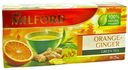 Чай зеленый Milford апельсин-имбирь в пакетиках 1,75 г х 20 шт