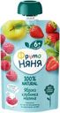 Десерт ФрутоНяня Яблоко, клубника, малина с 6 мес. 90г