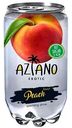 Напиток Aziano со вкусом Персика, 0,35 л