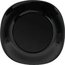 Тарелка обеденная HOMECLUB Quadro Classic Black 25см, стекло Арт. HLFP110