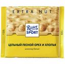 Шоколад белый Ritter Sport Extra Nut Цельный лесной орех и хлопья, 100 г