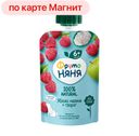 Пюре ФРУТОНЯНЯ яблоко-малина-творог, 90г