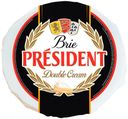Сыр мягкий President Brie Double Cream 73%, 1 кг