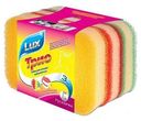 Губка Русалочка Lux Трио для посуды трехслойные 3 шт