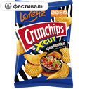 Чипсы картофельные Crunchips X-Cut Чакалака, 130 г