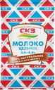 Молоко пастеризованное СКЗ цельное 3,4–4,4%, без змж, 900мл