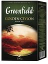 Чай Greenfield, Golden Ceylon, черный, листовой, 200 г