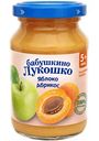 Пюре Бабушкино Лукошко Яблоко, абрикос, с 5 месяцев, 190г