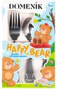 Набор детских столовых приборов HAPPY BEAR 3пр.