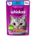 Корм для кошек WHISKAS® рагу треска-лосось, 75г