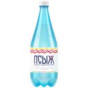 Вода Псыж минеральная лечебно-столовая природная газированная, 1 л