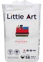 Подгузники Little Art M (6-9кг), 58шт.