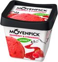 Сорбет Movenpick малина-клубника ванна, 314 г