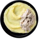 Печень говяжья по-строгановски с картофельным пюре Перекрёсток Select, 250г