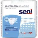 Подгузники для взрослых Super Seni Classic medium 2 (75-110 см), 10шт.