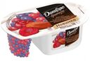 Йогурт «Даниссимо» Фантазия хрустящие злаковые шарики в белой шоколадной глазури со вкусом вишни и финика 6.9%, 105 г