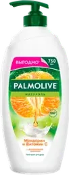 Гель-крем для душа PALMOLIVE Натурэль Мандарин и витамин С с увлажняющим молочком