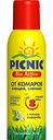 Аэрозоль от комаров, клещей, слепней Picnic Bio Active с маслом андиробы, 125мл