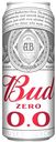 Пиво BUD светлое фильтр пастер б/а 0,5% 0,45л ж/б