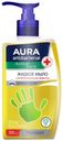 Туалетное мыло жидкое Aura antibacterial увлажняющее с ромашкой 300 мл