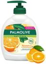 Туалетное крем-мыло жидкое Palmolive Натурэль Витамин C и апельсин для рук 300 мл