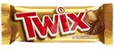 Батончик Twix шоколадный с карамелью, 55г