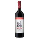 Вино АМРА, красное полусухое, 0,75л