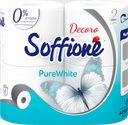 Бумага туалетная Soffione Pure White 2 слоя, 4шт