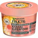 Маска для длинных и тусклых волос Garnier Fructis Ананас Superfood Блеск, 390 мл