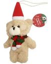 Игрушка Seasons Рождественский Медведь мягкая в ассортименте 1шт.