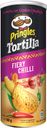 Кукурузные чипсы Pringles Tortilla, со вкусом острого перца чили, 160г