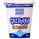 Сметана Рузское молоко 25%, 175г